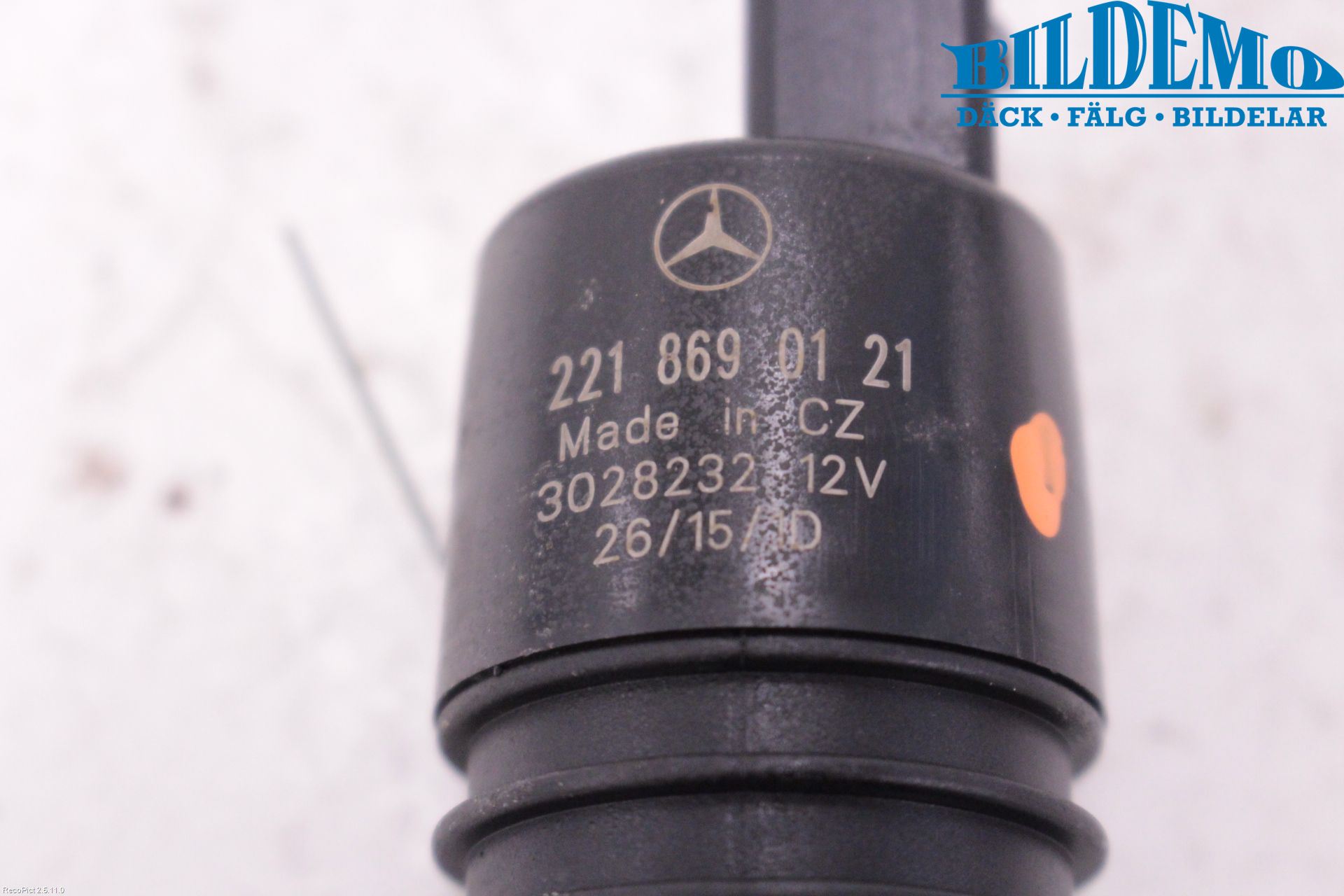 Mercedes-Benz MB E-KLASS (W212) 09-16 Spolarpump Vindruta