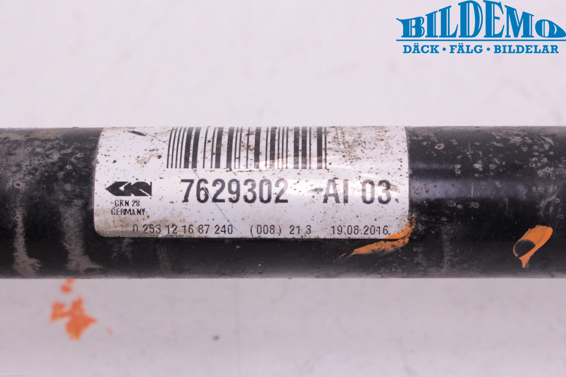 BMW 1 F20/F21 11-19 Drivaxel Bak Höger