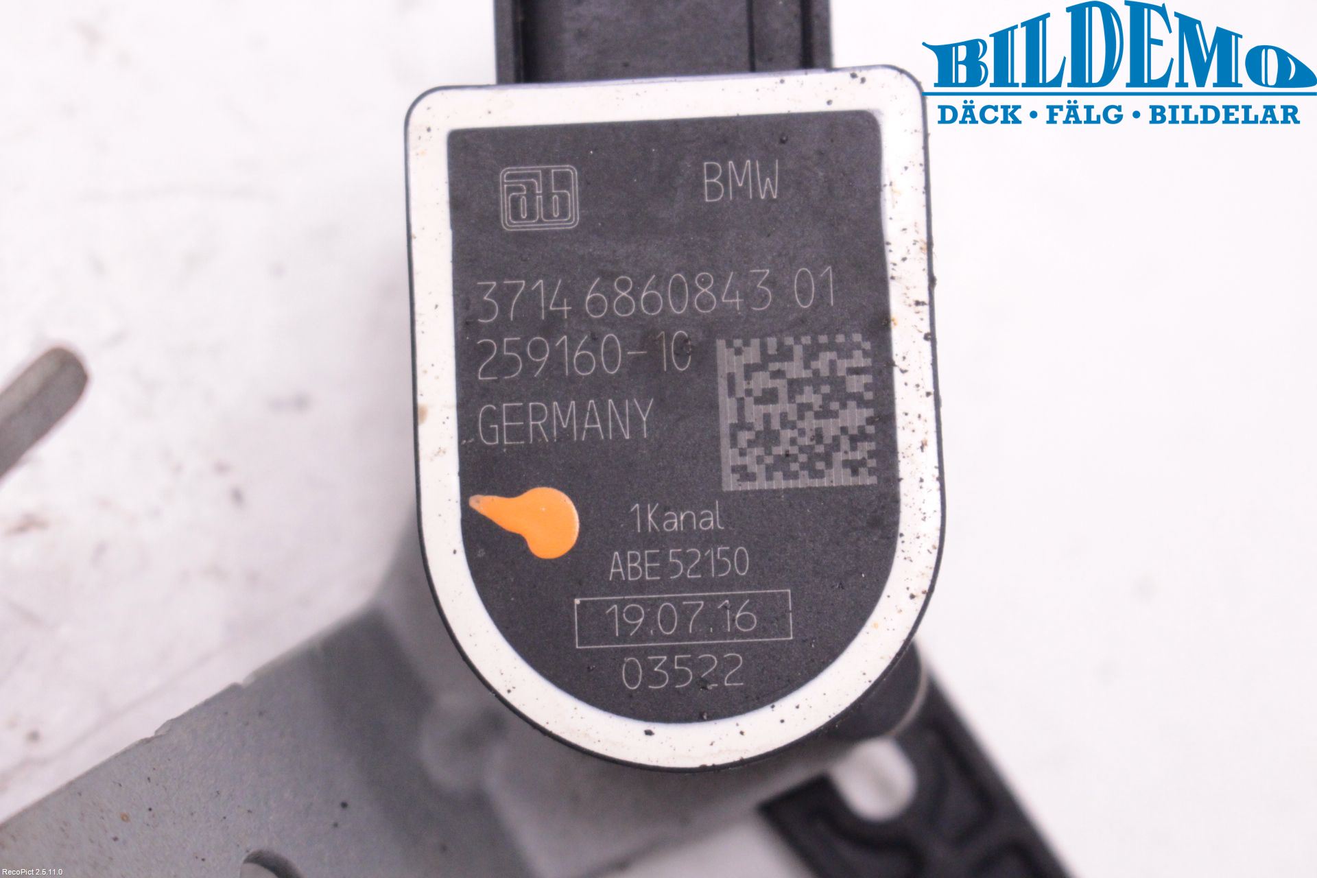 BMW 1 F20/F21 11-19 Givare Accelaration