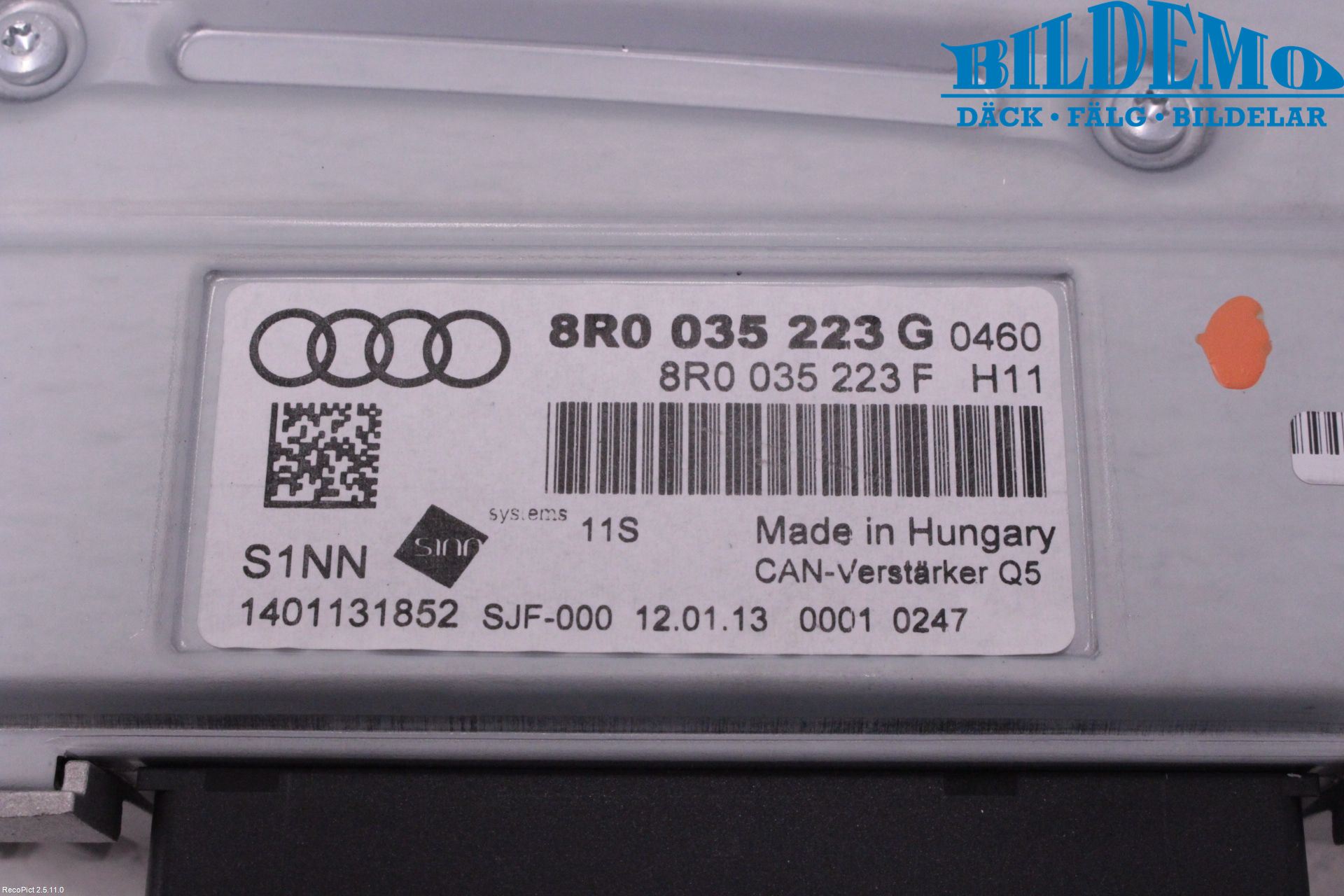 Audi A4 12-15 Radio-Stereo Förstärkare