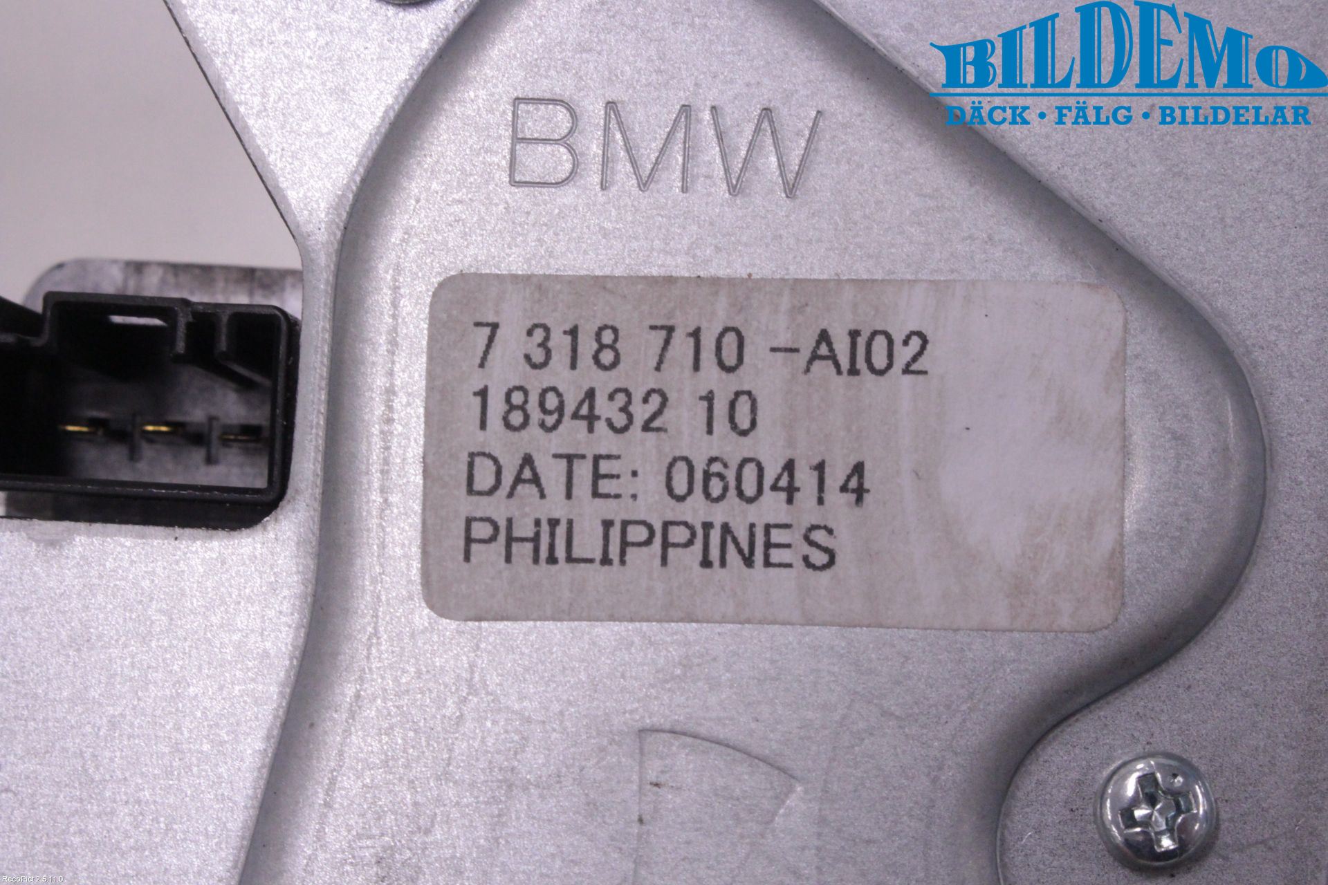 BMW X5 F15 13-18 Torkarmotor Baklucka