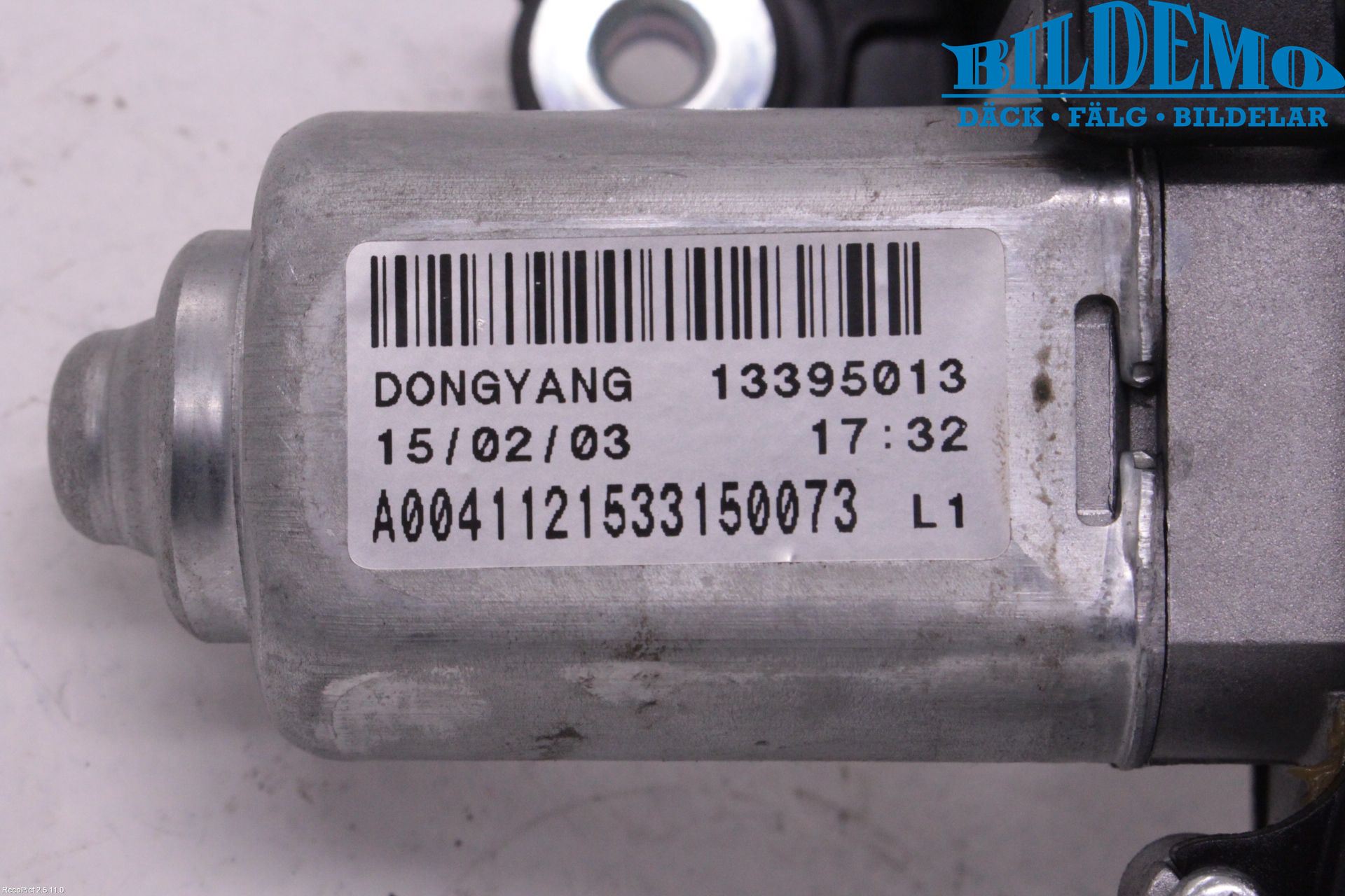 Opel ASTRA J 10-15 Torkarmotor Baklucka