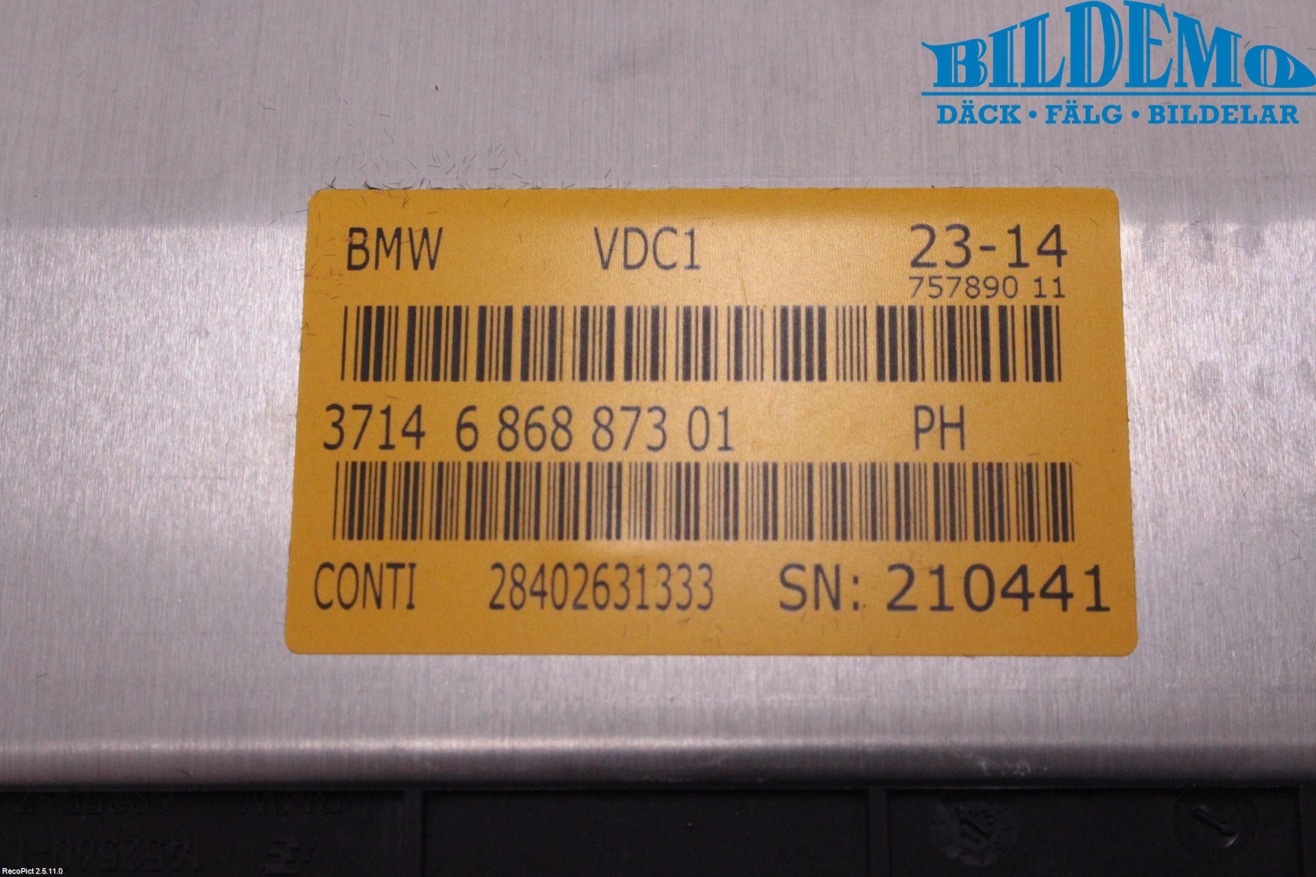 BMW X5 F15 13-18 Styrenhet Fjädring