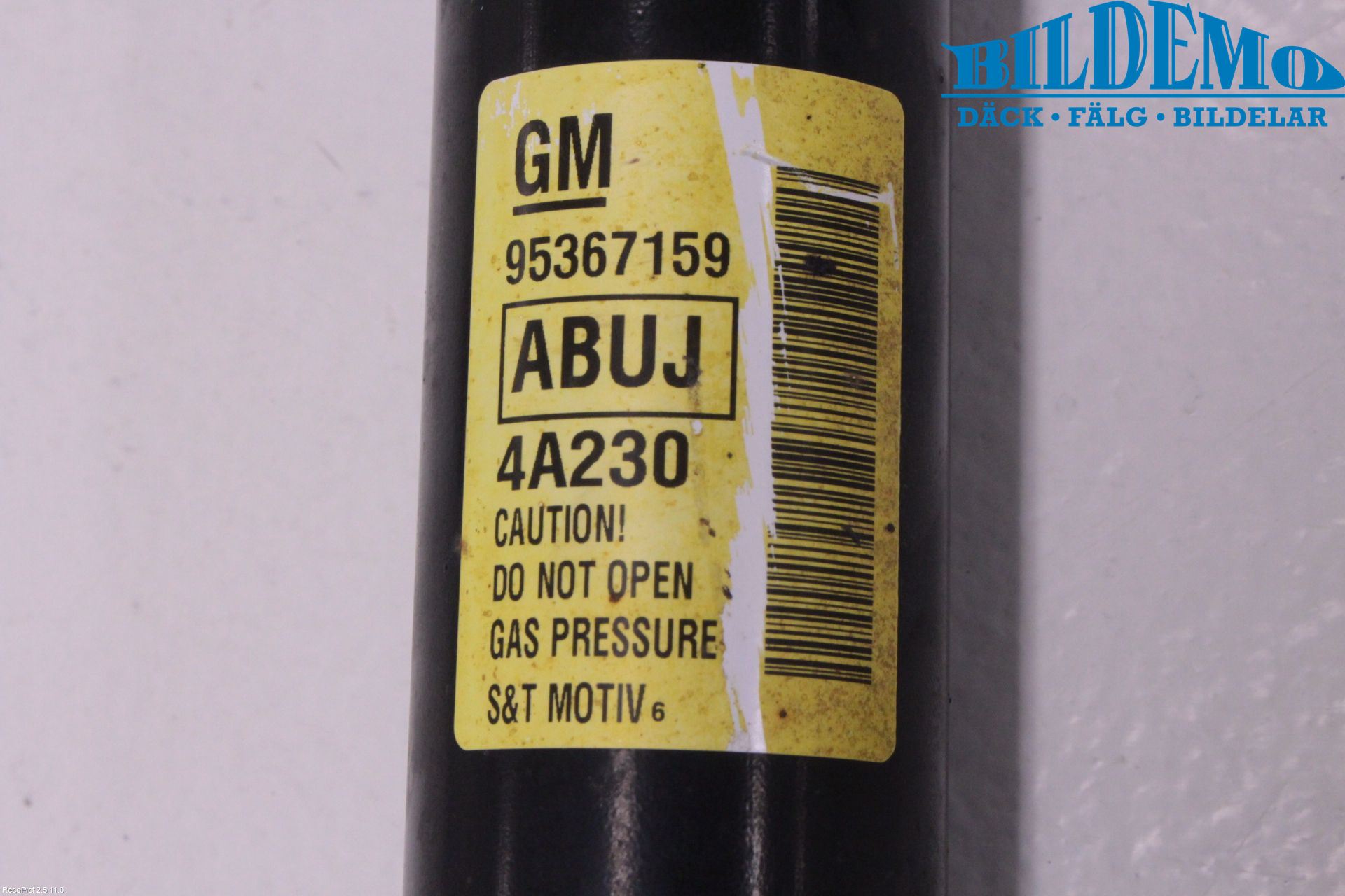 Opel MOKKA 13-20 Stötdämpare Bak