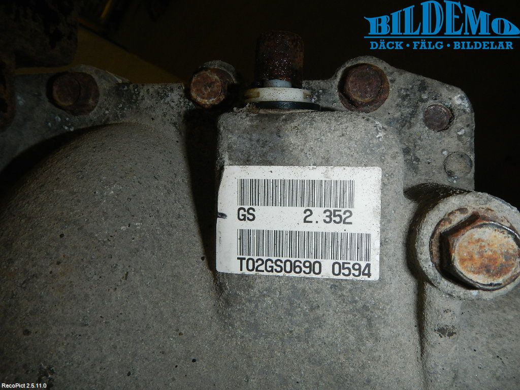 Mitsubishi OUTLANDER 07-12 Bakväxel-Diff