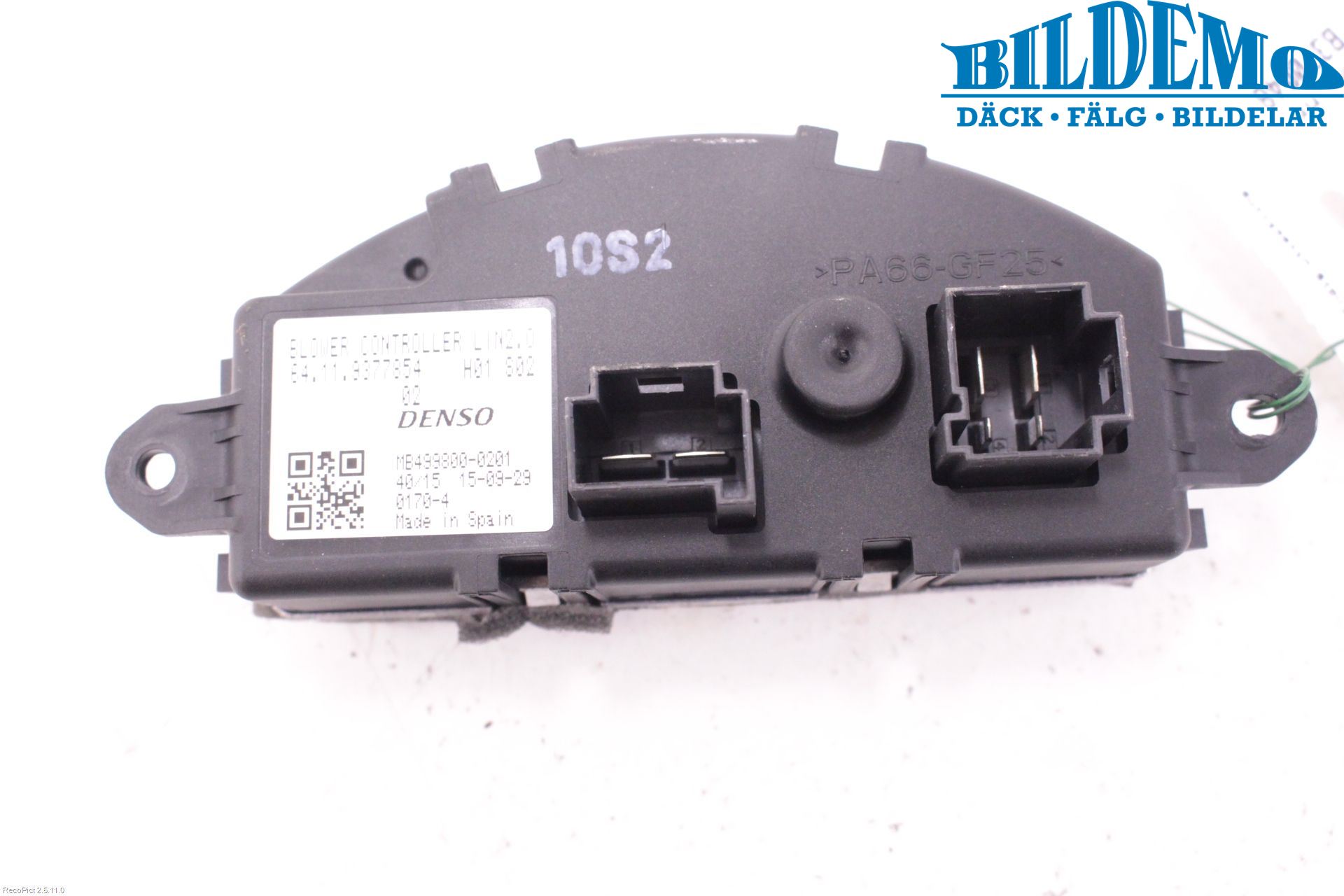 BMW i3 I01 13-22 Värmefläktsmotstånd