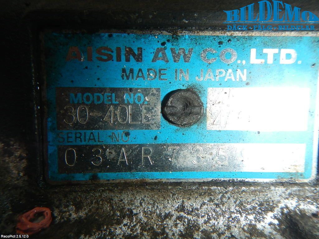 Kia SORENTO 03-09 Växellåda Automat