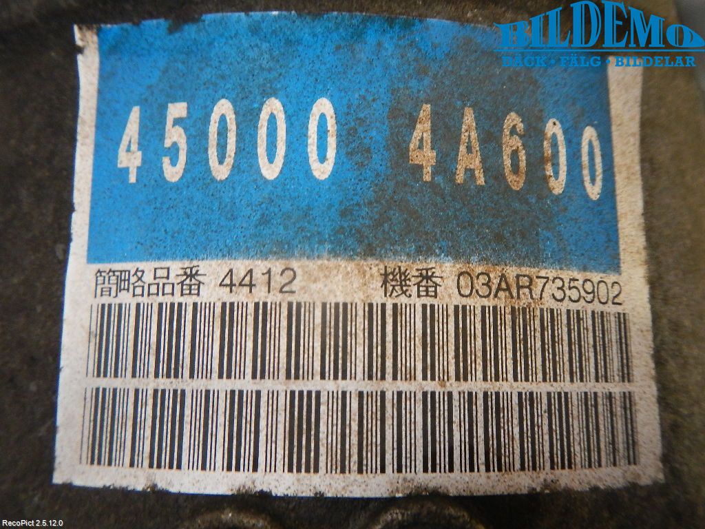 Kia SORENTO 03-09 Växellåda Automat