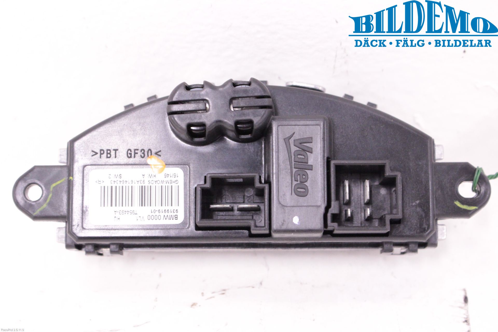 BMW 1 F20/F21 11-19 Värmefläktsmotstånd