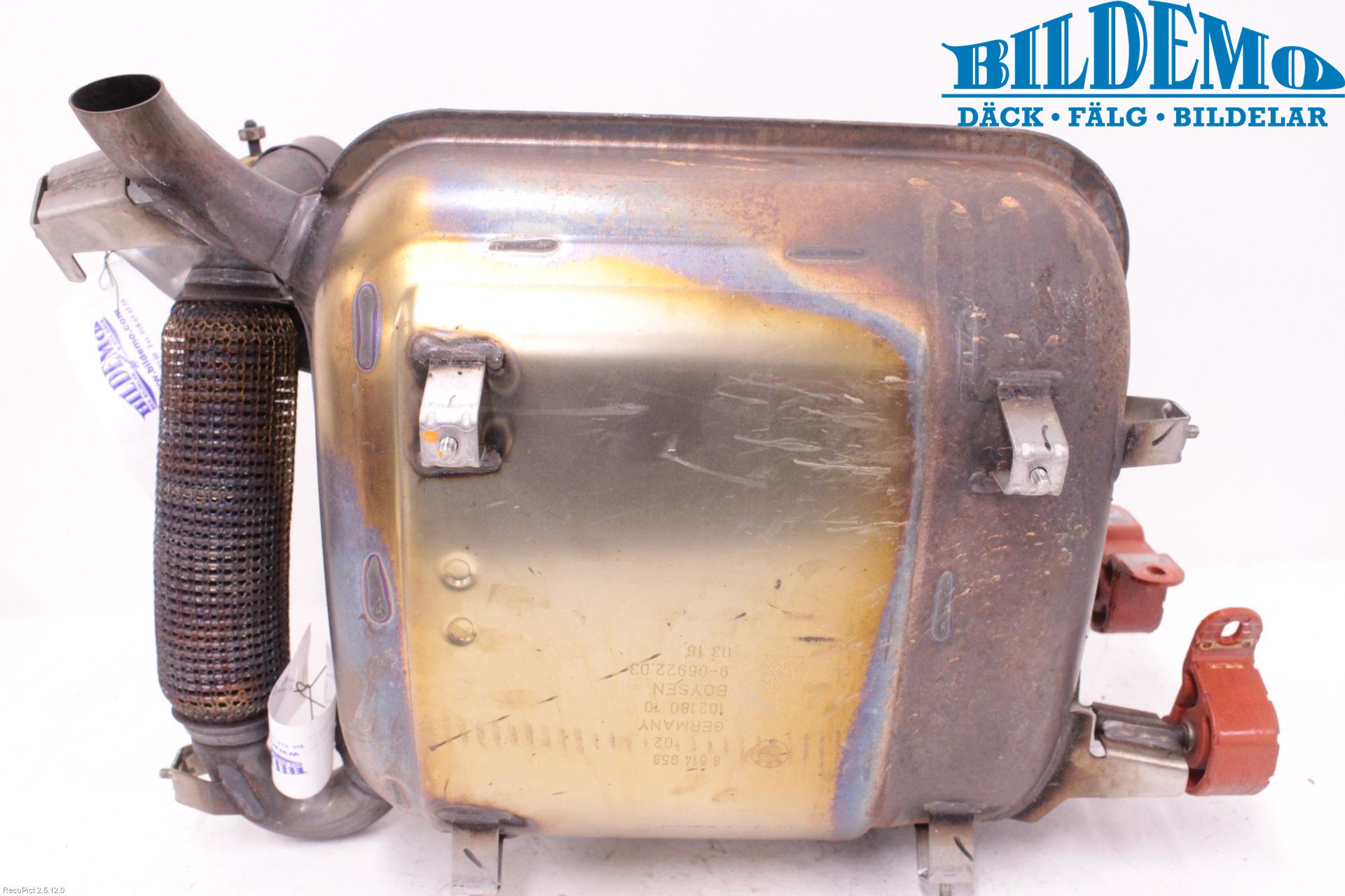 BMW i3 I01 13-22 Avgas-Ljuddämpare-Rör