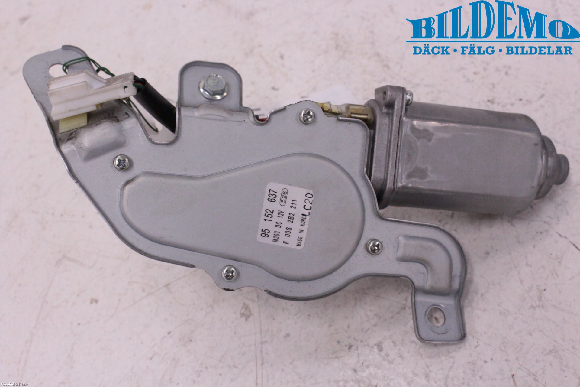 GM CHEVROLET SPARK Torkarmotor Baklucka