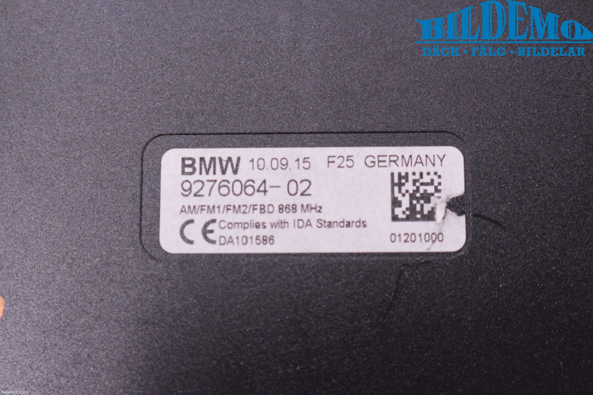 BMW X3 F25 10-17 Antennförstärkare