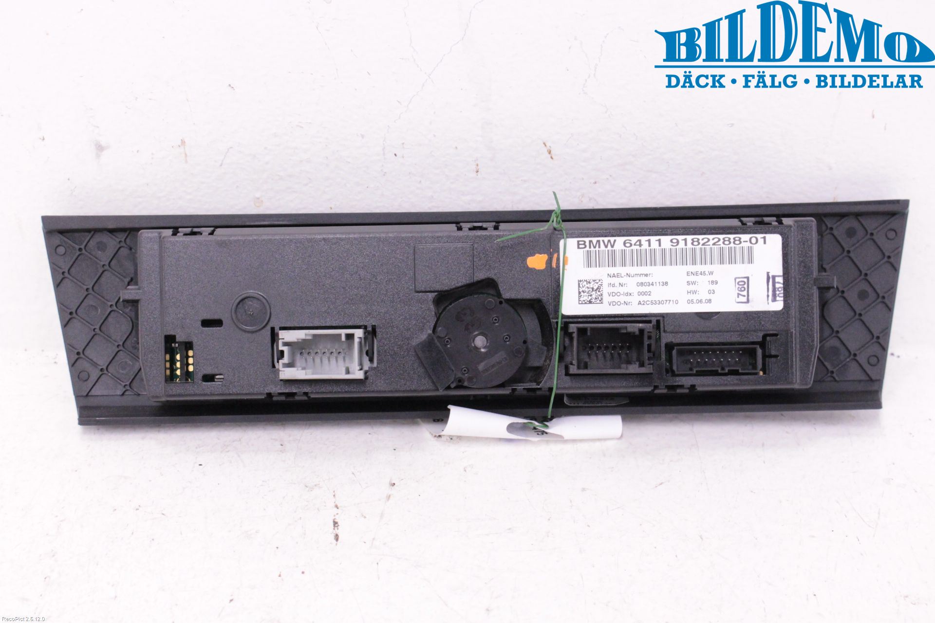 BMW 3 E92/93 Coupé/Cab 05-14 Ac Styrenhet Ac Manöveren