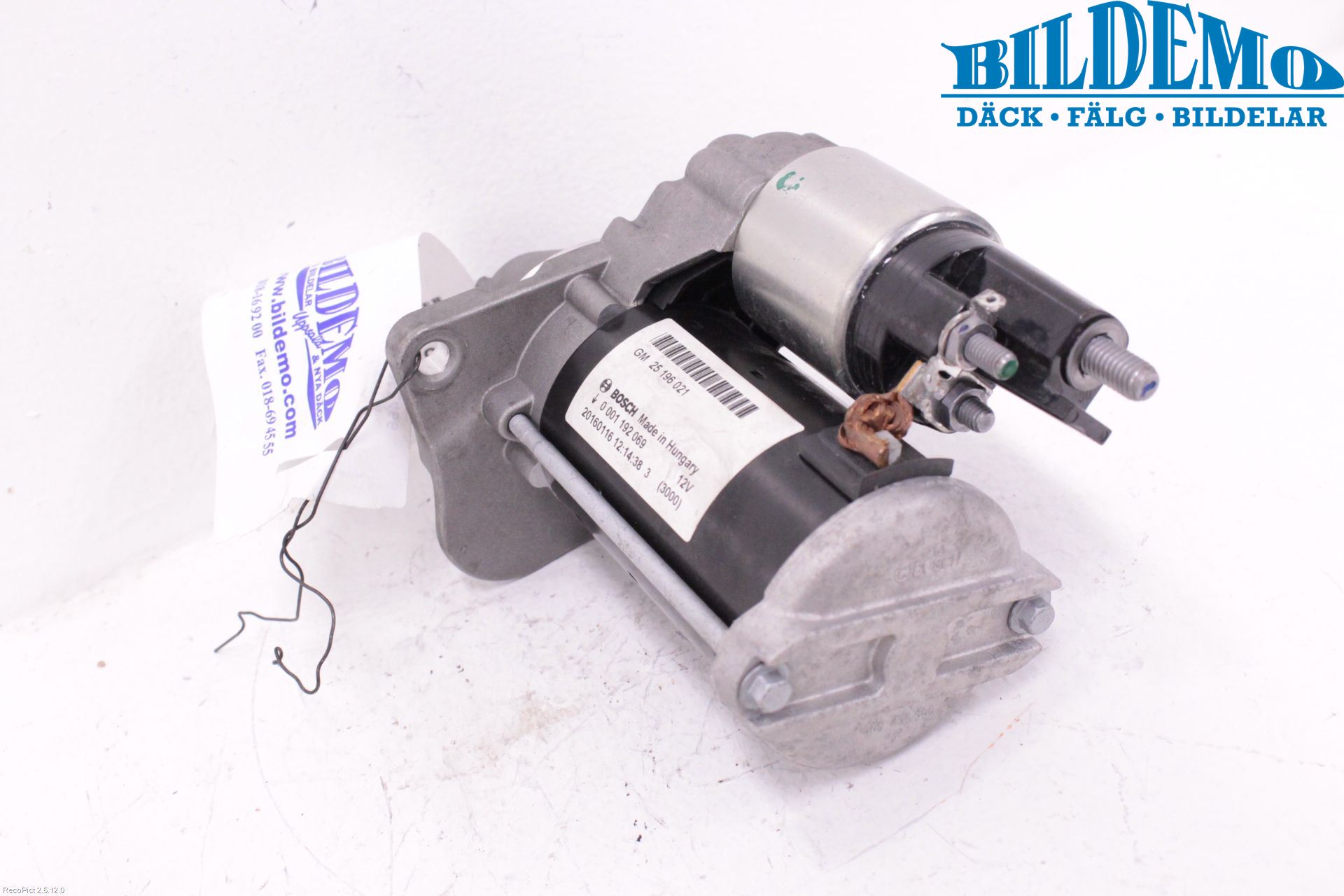 Opel CORSA E 15-19 Startmotor