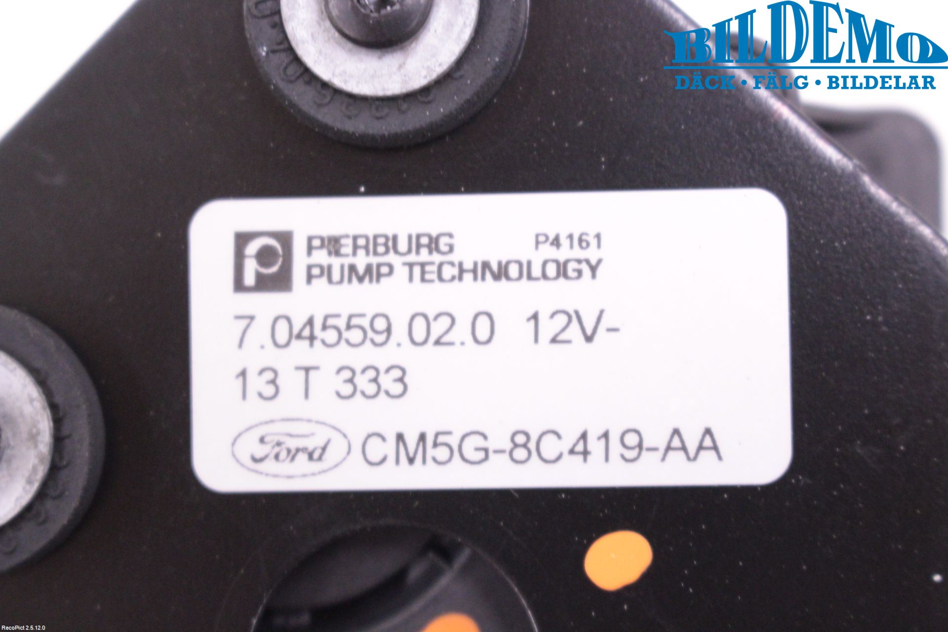 Ford FOCUS 11-14 Värme Cirkulationspump