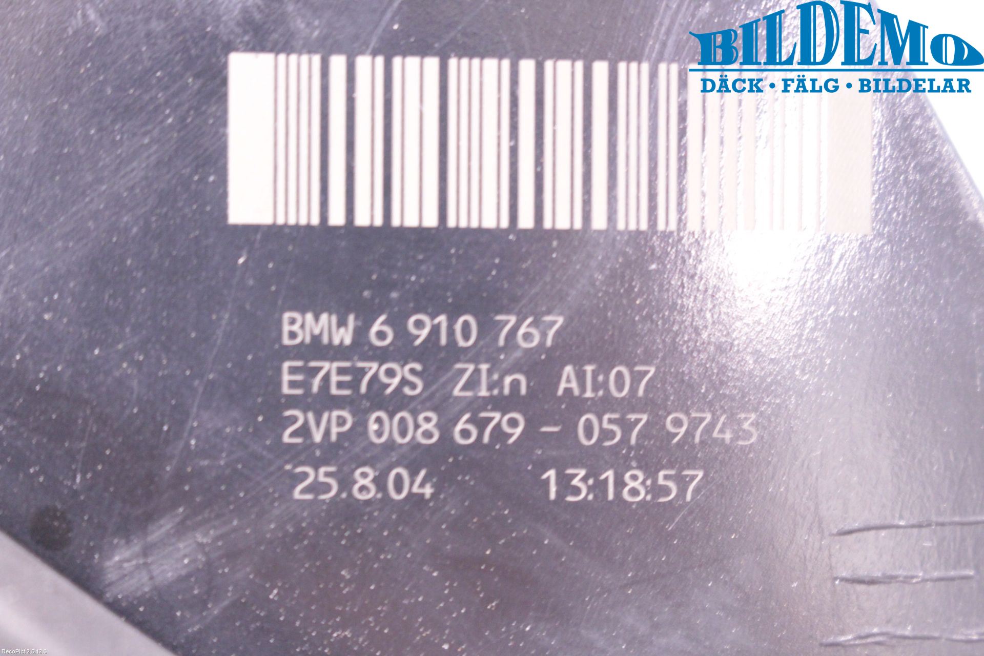 BMW 5 E60/61 Sed/Tou 02-10 Bakljus Vänster