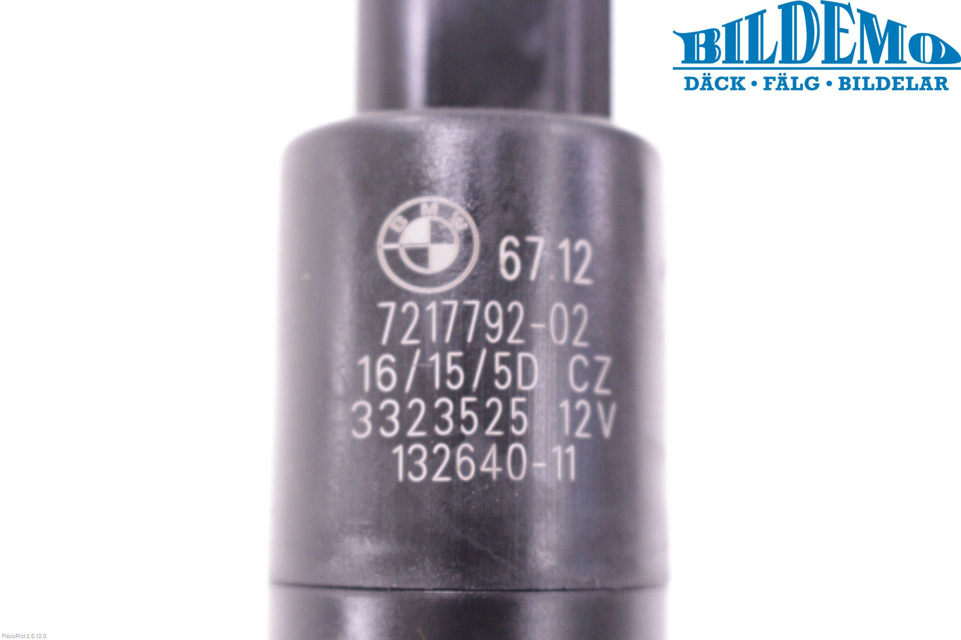 BMW 1 F20/F21 11-19 Spolarpump Högtryck