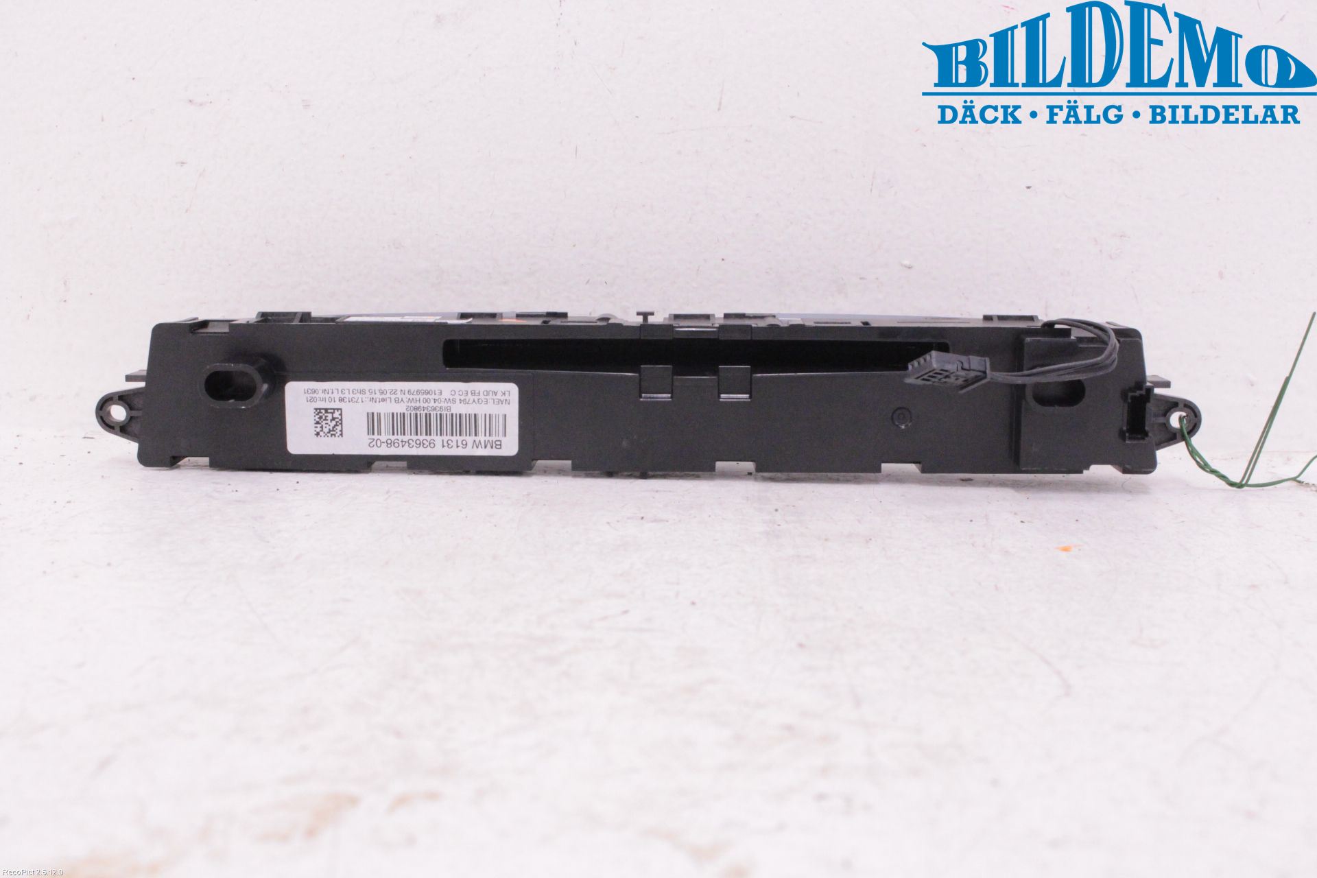 BMW 1 F20/F21 11-19 Cd Radio - Multimediapanel