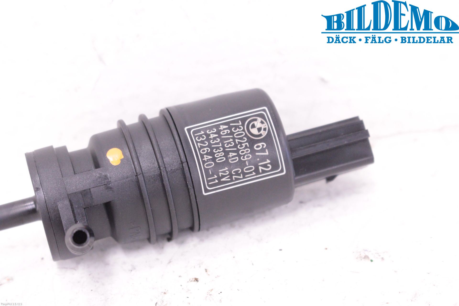 BMW 3 GT F34 13-19 Spolarpump Vindruta
