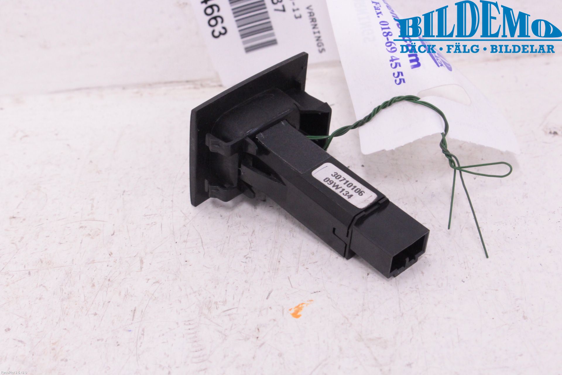 Volvo V70 08-13 Strömställare Varnings