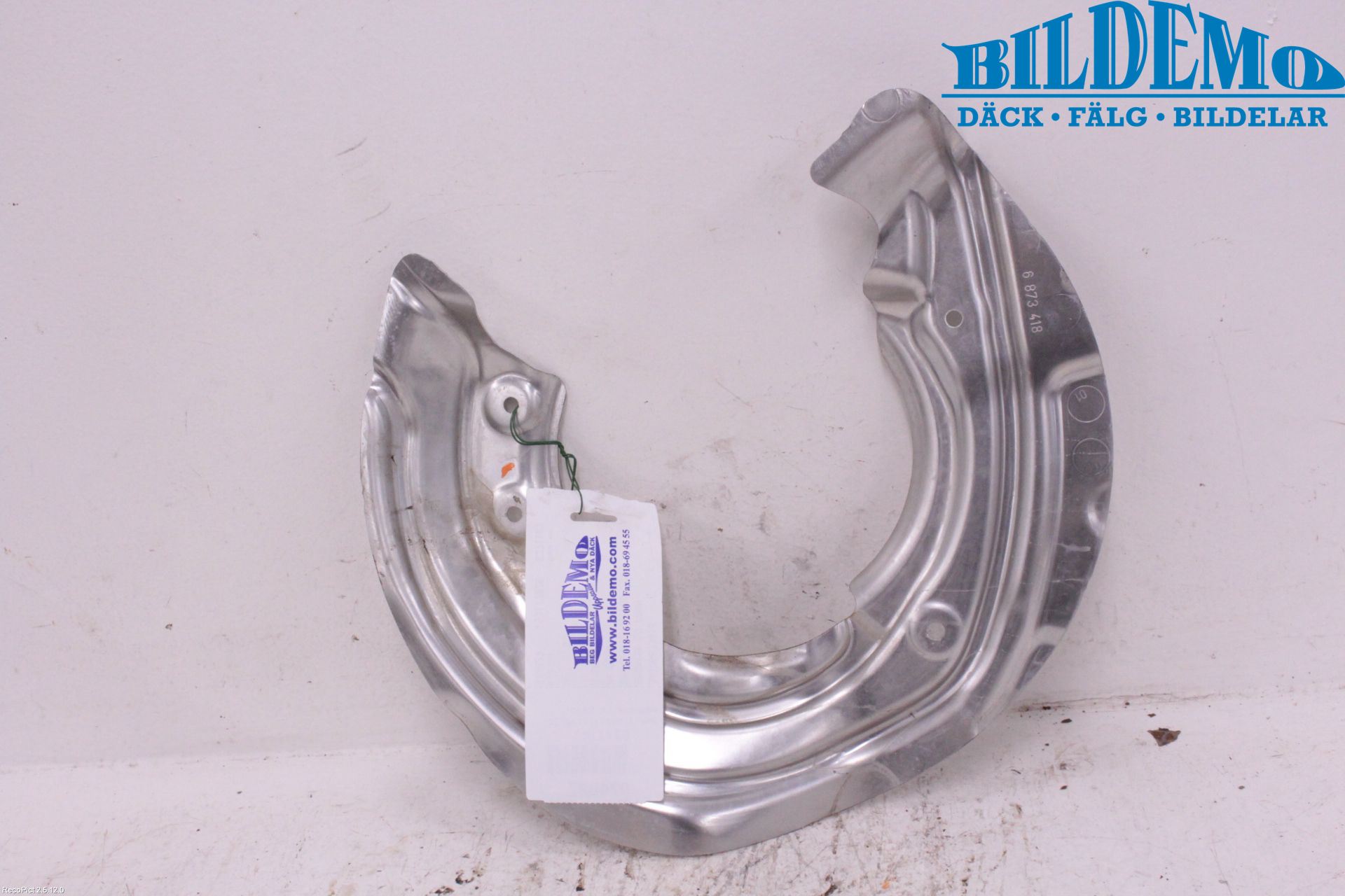 BMW 3 F30/F31/F80 12-19 Bromssköld Fram