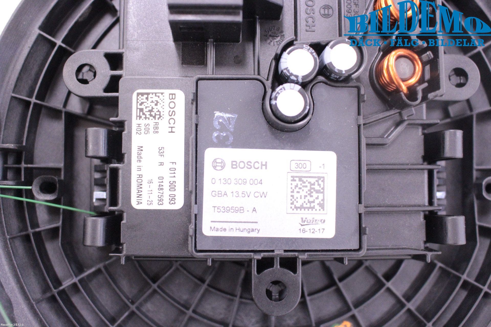 Mercedes-Benz MB E-KLASS (W213) 16-23 Värmefläkt