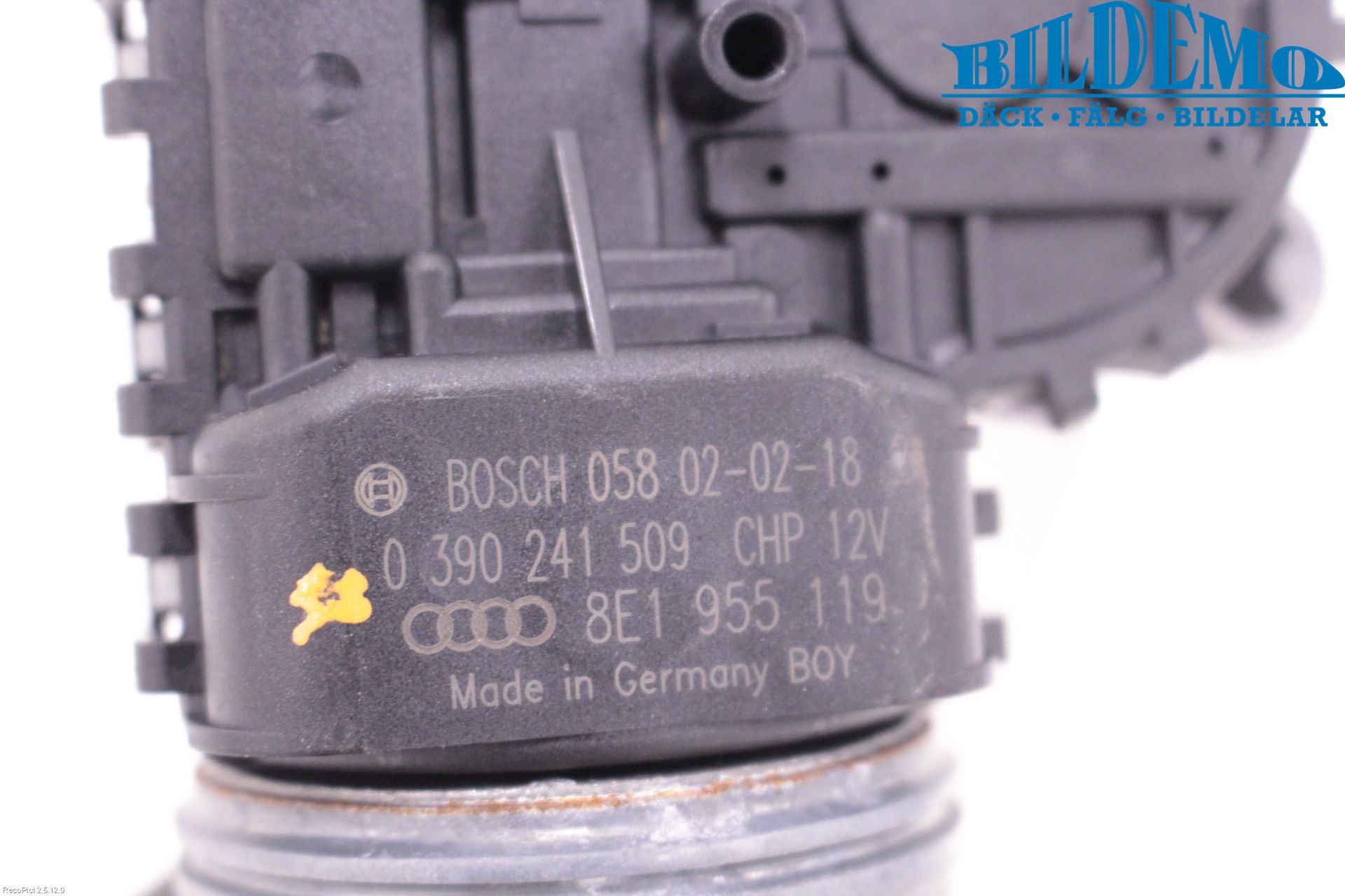 Audi A4/S4 01-05 Torkarmotor Vindruta