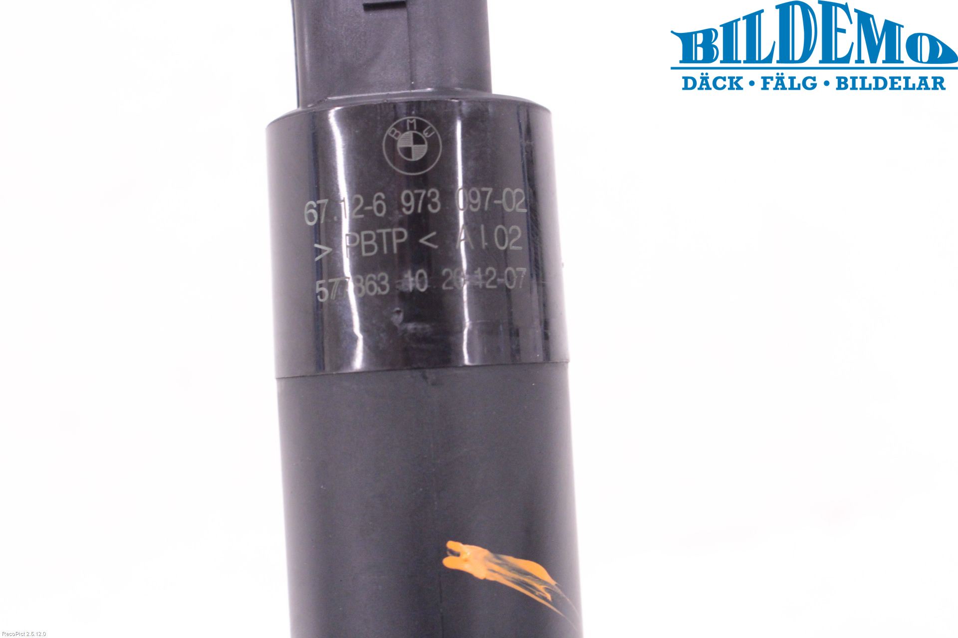 BMW 3 E92/93 Coupé/Cab 05-14 Spolarpump Högtryck