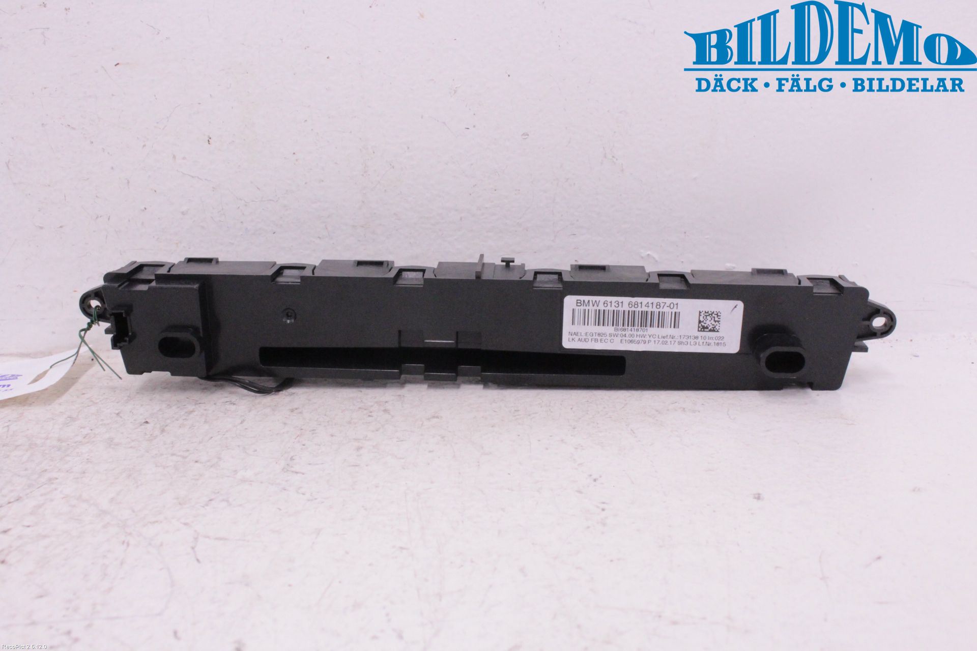 BMW 3 F30/F31/F80 12-19 Cd Radio - Multimediapanel