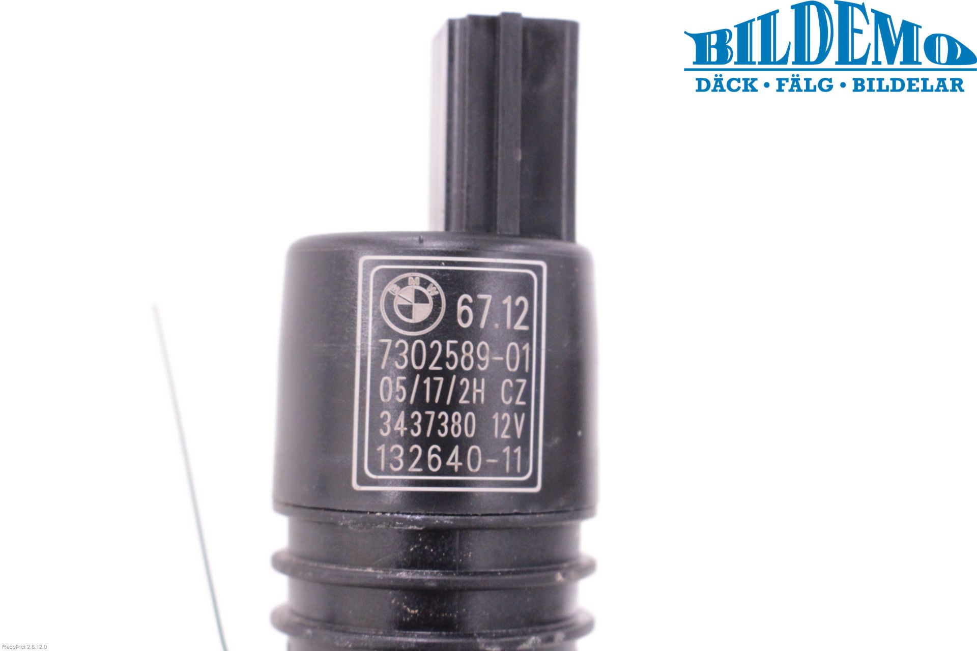 BMW 3 F30/F31/F80 12-19 Spolarpump Vindruta