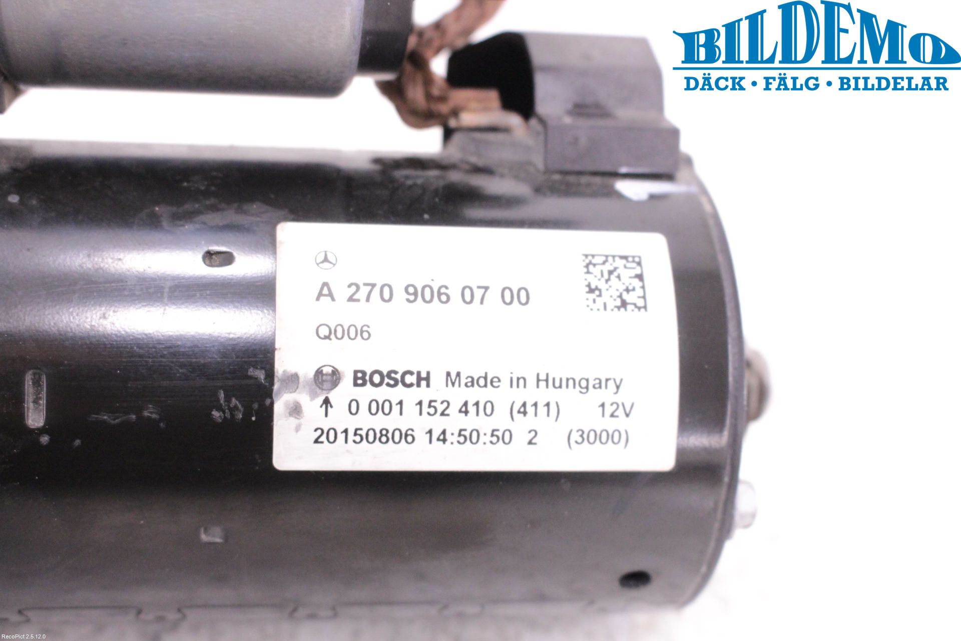 Mercedes-Benz MB A-KLASS (W176) 13-18 Startmotor
