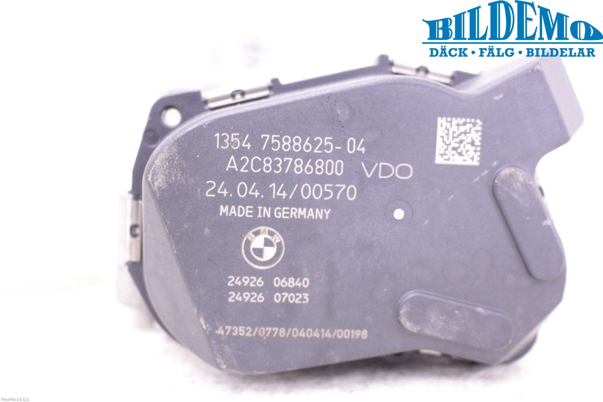 BMW 4 F36 Gran Coupé 14-20 Injspjällhus