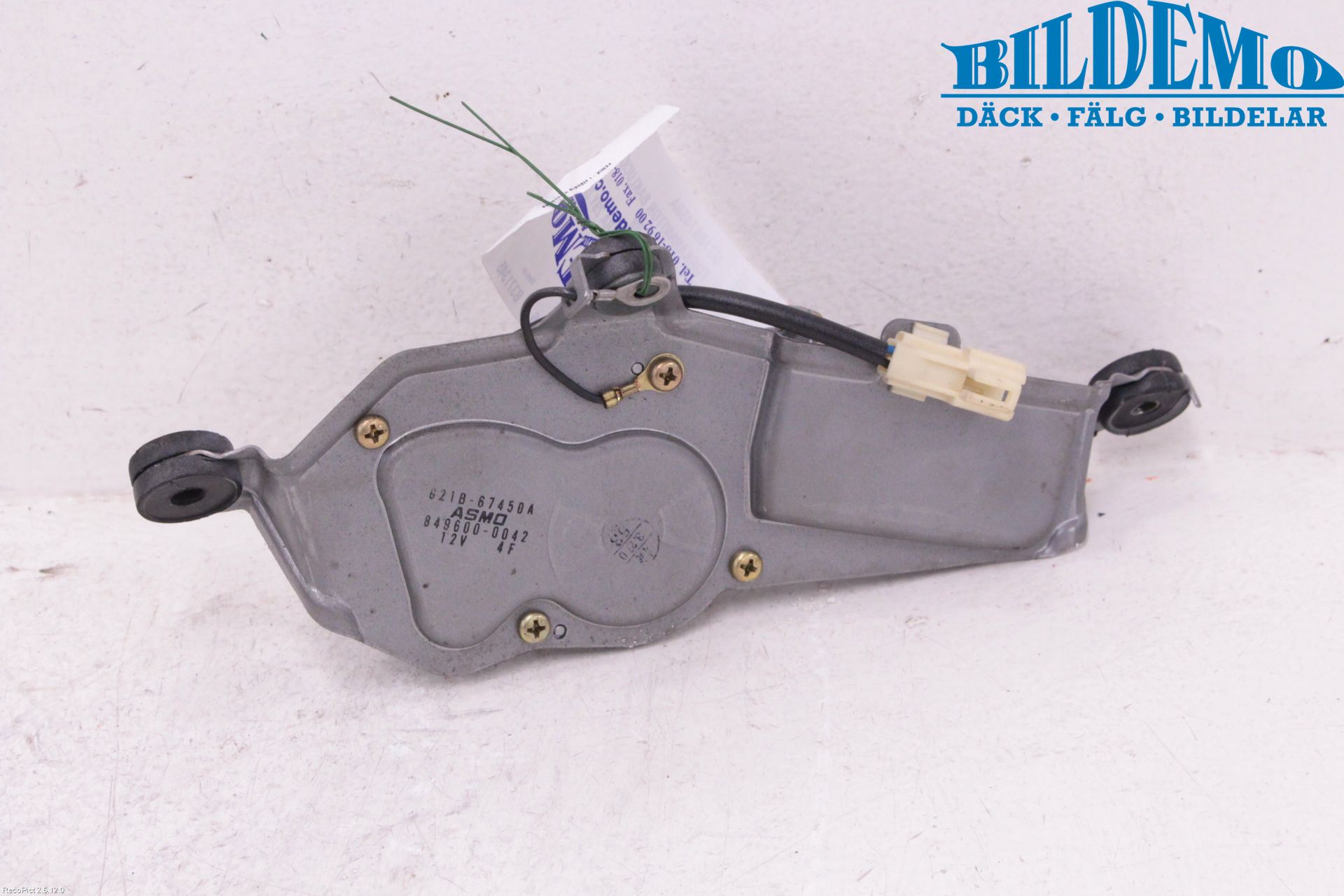 Mazda 6 02-08 Torkarmotor Baklucka