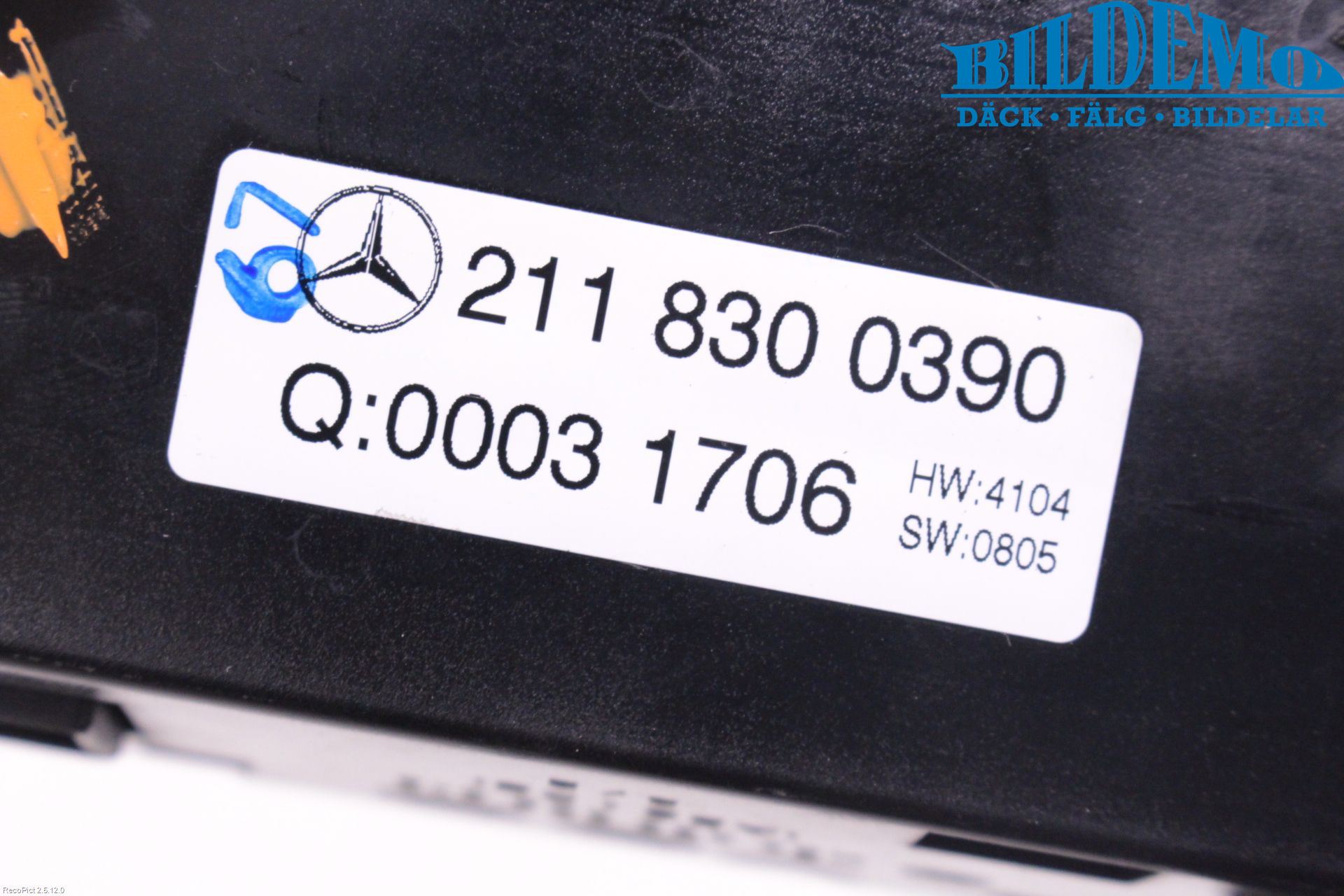 Mercedes-Benz MB E-KLASS (W211) 02-09 Ac Styrenhet Ac Manöveren
