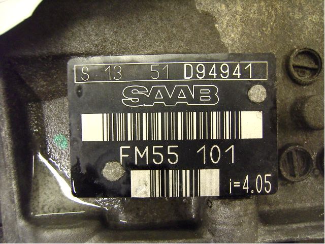 Saab 9-3 VER 2 Växellåda Man 5 Vxl
