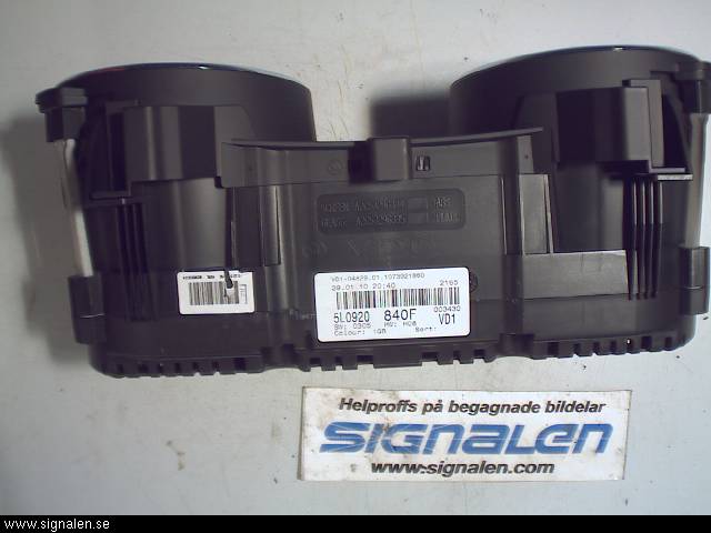 Skoda YETI Instrument Komb