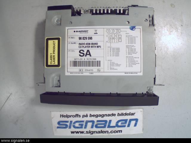 Chevrolet MATIZ Radio