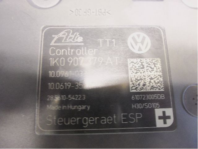 Volkswagen VW GOLF VI 09-13 Abs Hydraulaggregat