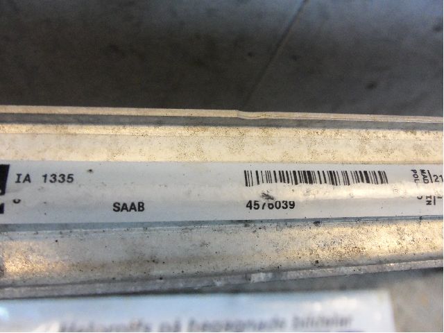 Saab 9-5 -05 Laddluft-Intercooler Kyl