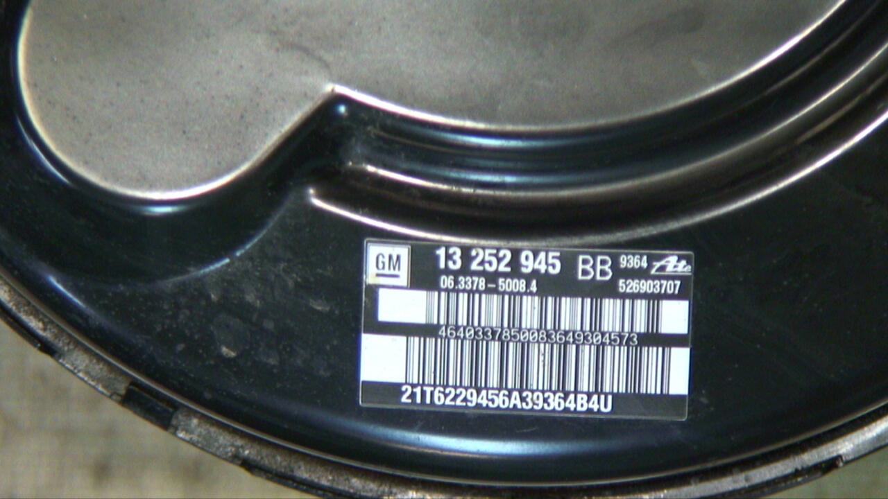 GM CHEVROLET CRUZE Bromsservo