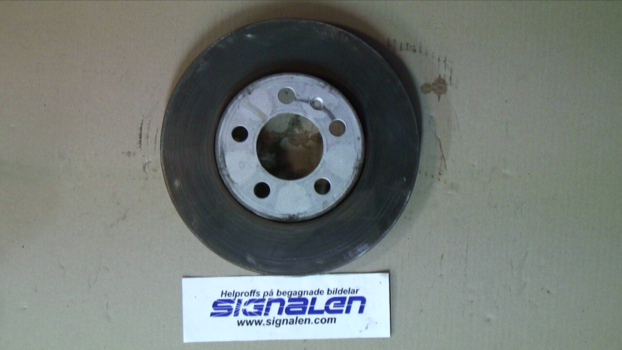 Volkswagen VW POLO 10-17 Bromsskiva Fram