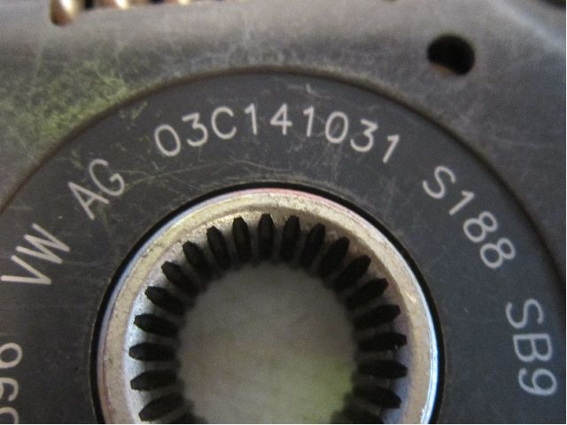 Volkswagen VW POLO 10-17 Koppling-Lamell