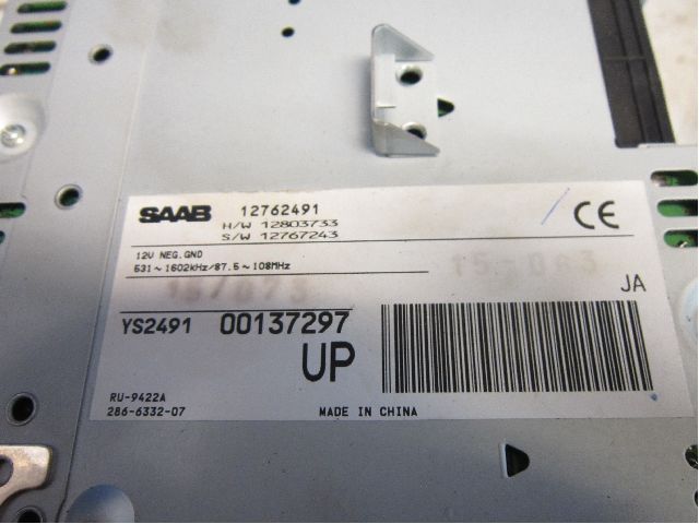 Saab 9-3 VER 2 Radio