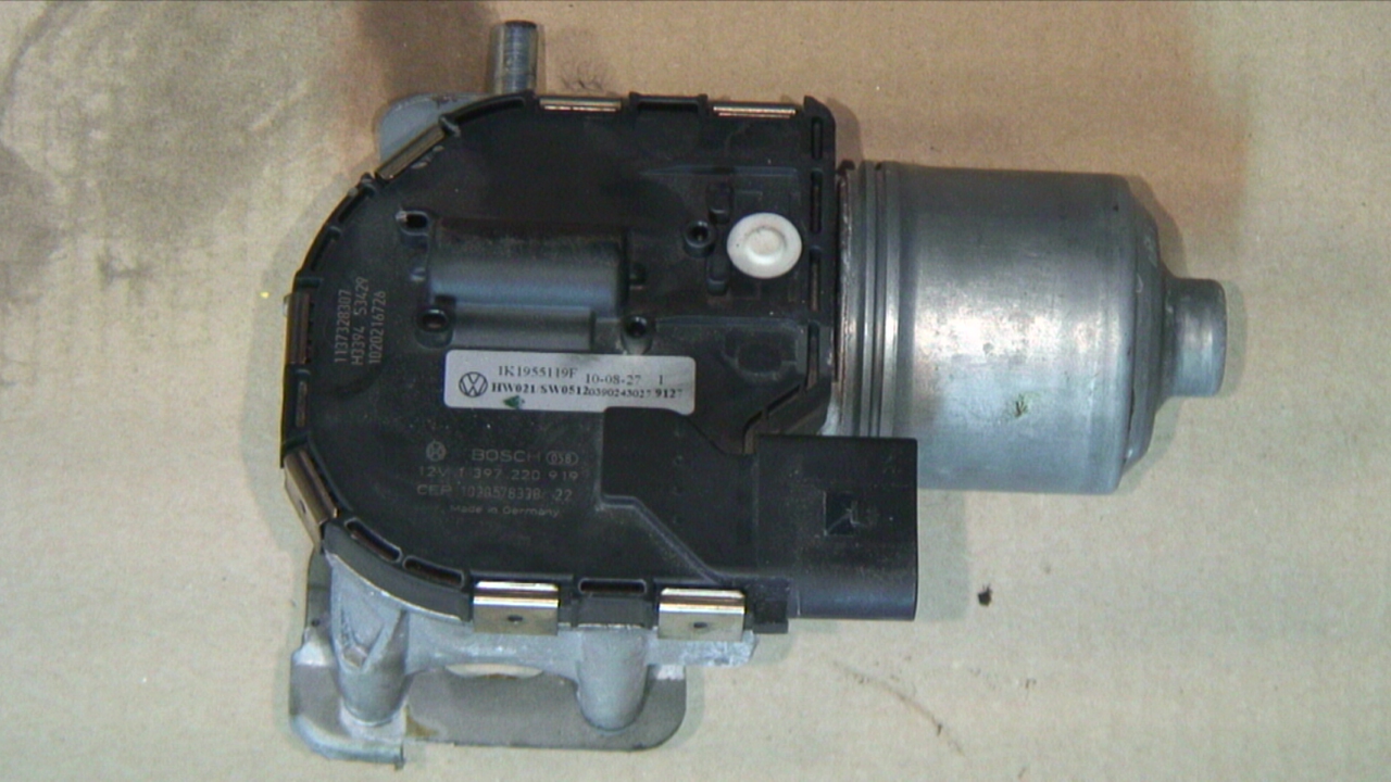 Volkswagen VW GOLF VI 09-13 Torkarmotor Vindruta