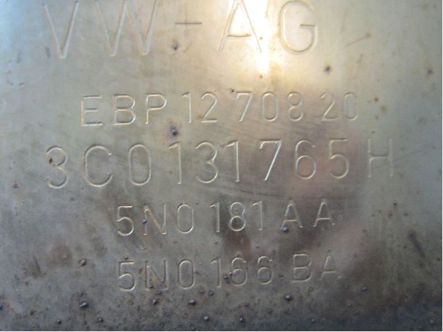 Volkswagen VW PASSAT 11-14 Avgas Partikelfilter