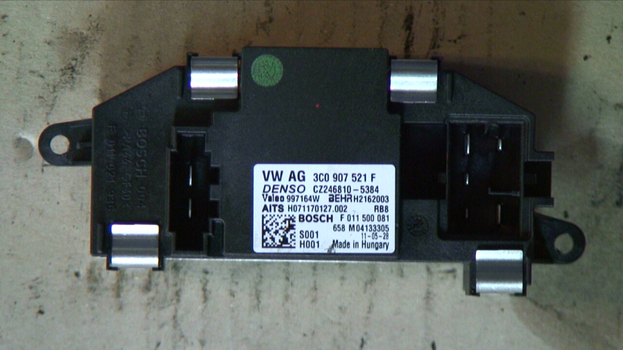 Volkswagen VW PASSAT 11-14 Värmefläktsmotstånd
