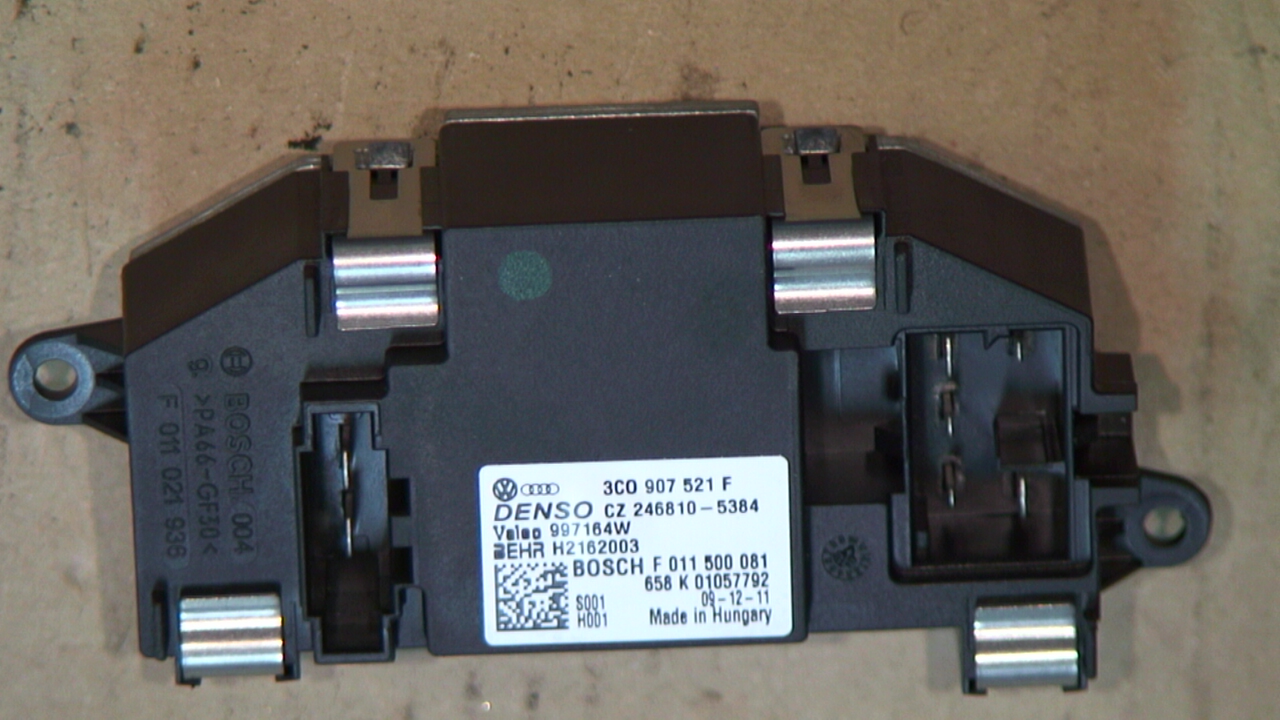 Volkswagen VW SCIROCCO 09-17 Värmefläktsmotstånd