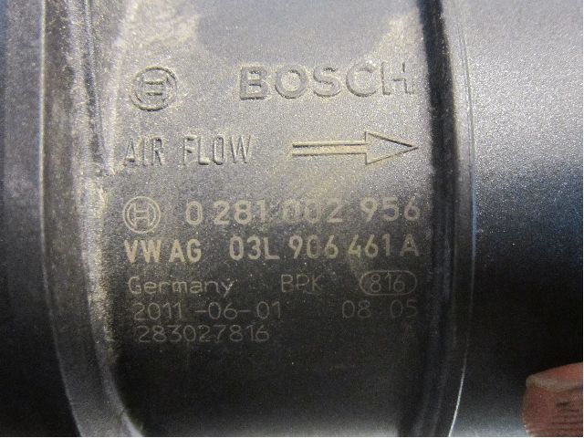 Volkswagen VW PASSAT 11-14 Injluftmassamätare