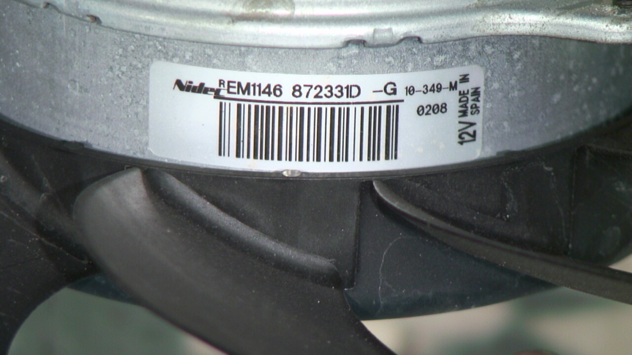 Saab 9-3 VER2/VER3 08-15 Kylfläkt El