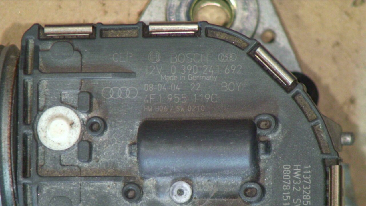 Audi A6/S6     05-11 Torkarmotor Vindruta